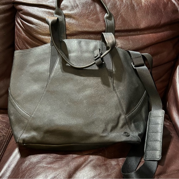 Lululemon All Day Tote Bag Black Large - Picture 2 of 7